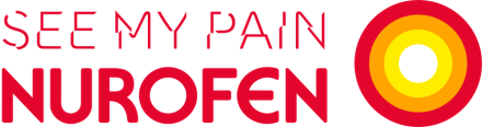 Nurofen see my pain logo