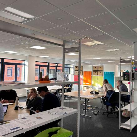 Image showing lab and workspace of the OUI incubator