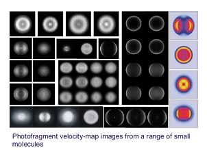 velocity-mpa images from a range of small molecules