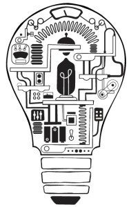 software Incubator bulb artwork
