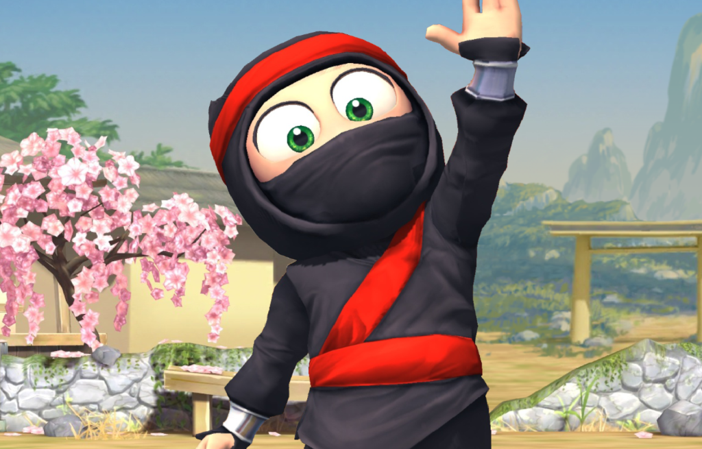 Включи клип ниндзя. Clumsy Ninja Kira без маски.