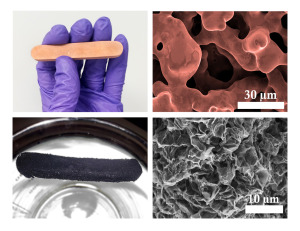 Image from Licence Details: Porous graphene-metal composites and graphene foams