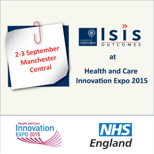 Image from Isis Outcomes at NHS Health and Care Innovation Expo 2015 News Article