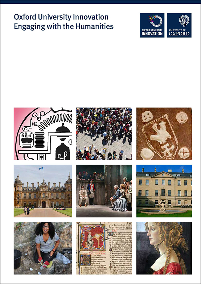 Engaging With The Humanities Oxford University Innovation