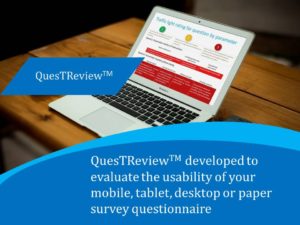 Image from Announcing the Launch of QuesTReviewTM – a new service developed to evaluate the usability of Clinical Outcome Assessment (COA) measures News Article