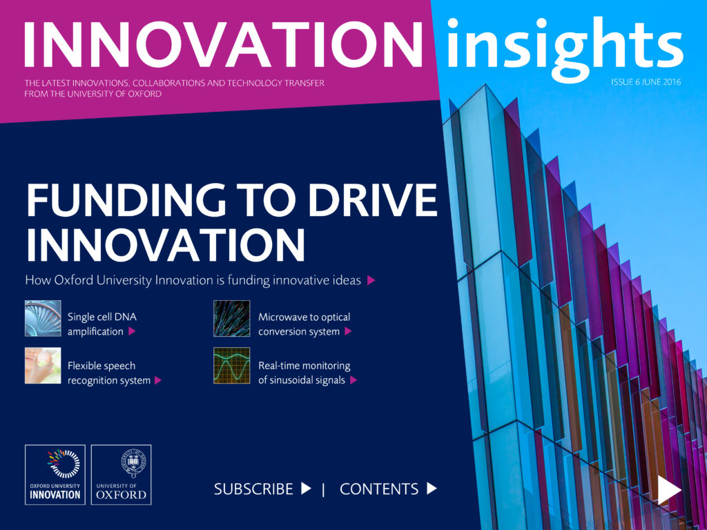 Innovation Insights - Oxford University Innovation