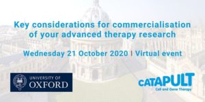Image from Event: CGT Catapult Advanced Therapies Seminar with the University of Oxford