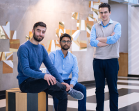 Onfido’s co-founders Husayn Kassai, Eamon Jubbawy, and Ruhul Amin launched the start-up as students on the Oxford University Innovation incubator programme.