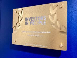 Image from Oxford University Innovation Achieves Gold in Investors in People Accreditation  News Article